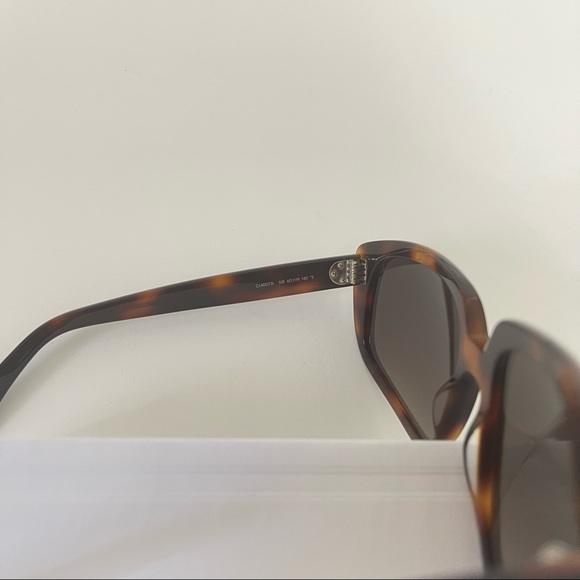 New Celine 60mm Square / Rectangle Sunglasses Comes With Case, Box & Cloth - Picture 6 of 15